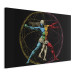 Bild auf Leinwand The Vitruvian Athlete - A Composition Inspired by Da Vinci’s Work 151068 additionalThumb 2