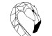 Leinwandbild Flamingo mit gehobenem Bein - geometrische Abstraktion 128378 additionalThumb 5