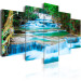 Wandbild Blauer Wasserfall in Kanchanaburi, Thailand 58778 additionalThumb 2