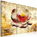 Wandbild Blume im Retro Stil 48788 additionalThumb 2