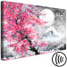 Wandbild Blossoming Cherry - Japanese Motif Against the Background of a Landscape With a Mountain and the Moon 147709 additionalThumb 6