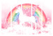Trennwand Pink Power - A Unicorn With Wings and a Rainbow on a Background of Clouds II [Room Dividers] 151419 additionalThumb 7