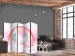 Trennwand Pink Power - A Unicorn With Wings and a Rainbow on a Background of Clouds II [Room Dividers] 151419 additionalThumb 4