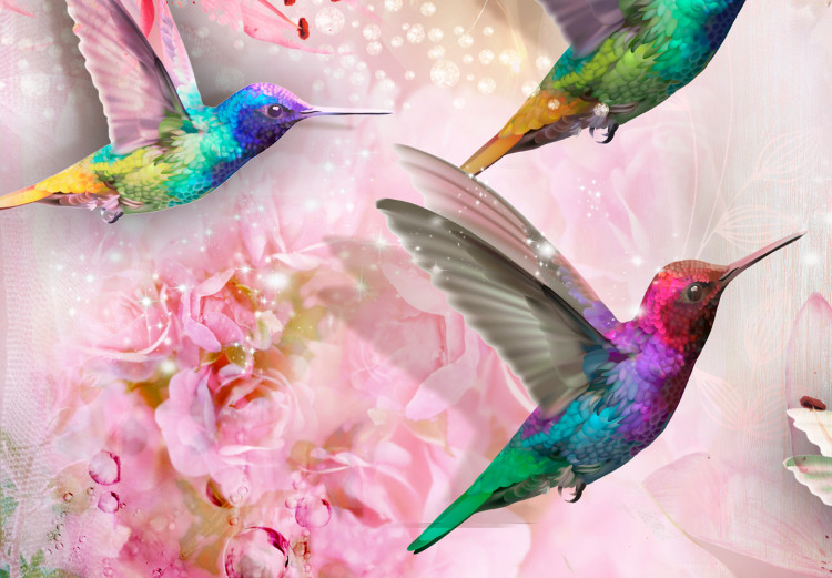 Wandbild Colourful Hummingbirds (1 Part) Narrow 108029 additionalImage 5