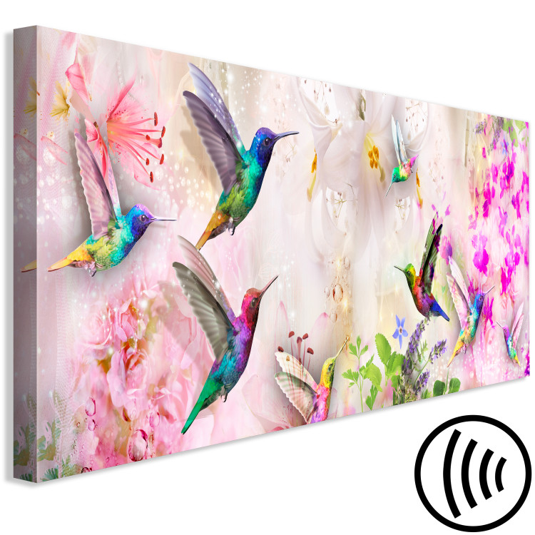 Wandbild Colourful Hummingbirds (1 Part) Narrow 108029 additionalImage 6