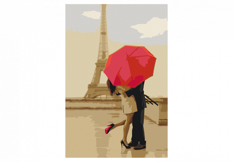 Malen nach Zahlen-Bild für Erwachsene Kiss in Paris 132329 additionalImage 7