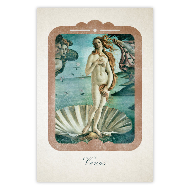 Wandposter Venus - Fragment of a Painting by Sandro Botticelli 146139