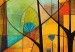 Wandposter Colored Forest - A Geometric Composition Inspired by Klimt’s Style 151139 additionalThumb 4