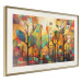 Wandposter Colored Forest - A Geometric Composition Inspired by Klimt’s Style 151139 additionalThumb 8