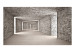 Vlies Fototapete 3D Tunnel - Enlarging the Interior Space with Decorative Stone 146449 additionalThumb 1