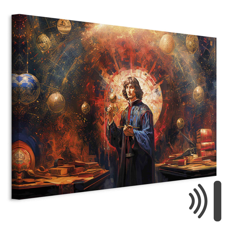 Bild auf Leinwand The Great Discovery of a Great Man - Copernicus in Modern View 151549 additionalImage 8