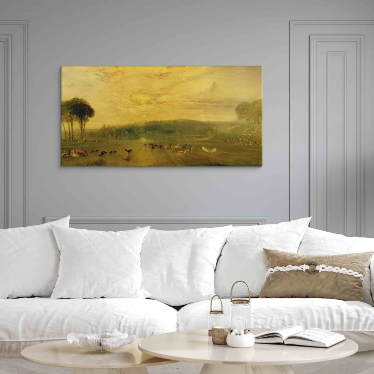 Kunstdruck The Lake, Petworth: Sunset, Fighting Bucks 152849 additionalImage 11