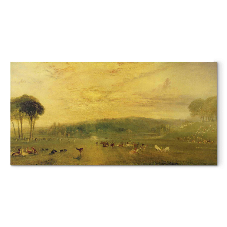 Kunstdruck The Lake, Petworth: Sunset, Fighting Bucks 152849 additionalImage 7