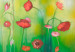 Leinwandbild Morgendliche Wiese (1-teilig) - Blumen auf hellem Hintergrund 48649 additionalThumb 3