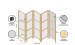 Dekorativer Paravent Structure of Golden Leaves II [Room Dividers] 150959 additionalThumb 12