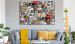Leinwandbild XXL Art of Collage: Banksy [Large Format] 125689 additionalThumb 5